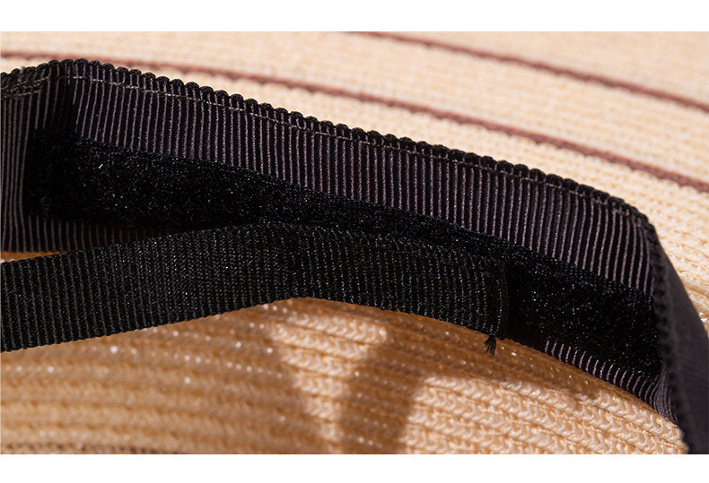 Chapeau de paille tressé