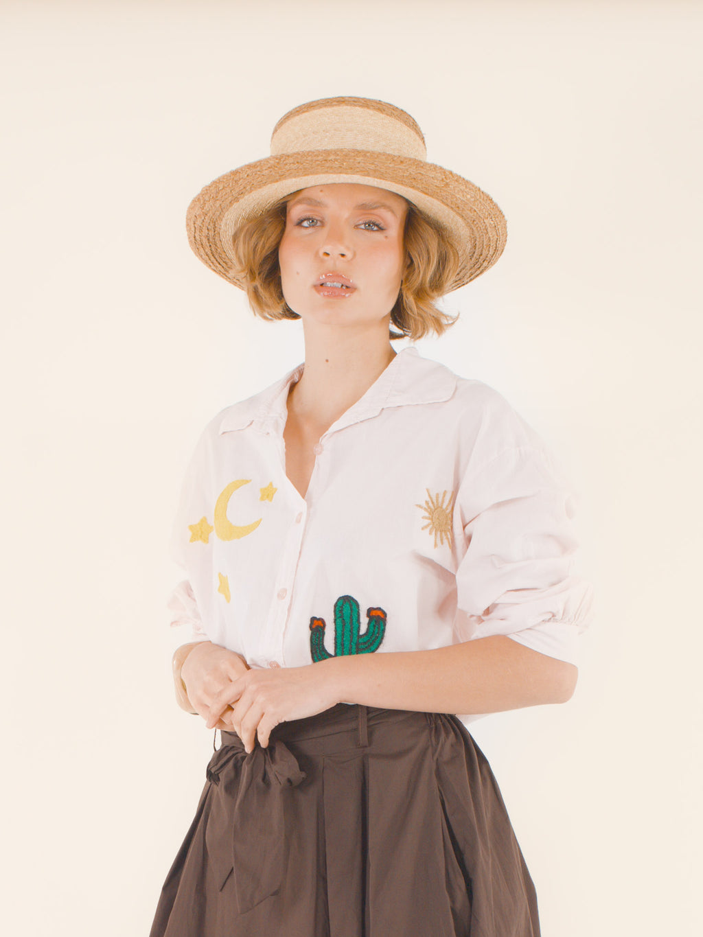 Madeleine – Chapeau en paille – naturel